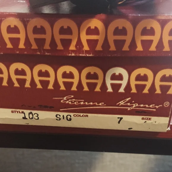 Etienne Aigner Brown Leather Sandals - Picture 2 of 7